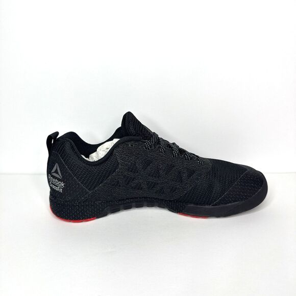Reebok CrossFit Nano 6.0 CVRT Womens 7 Covert Black Riot Red Kevlar AR3400 NEW - Picture 6 of 12